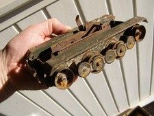 Spielzeug panzer wrack