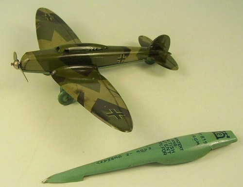 Antikes lehmann blech - lehmann, flugzeug