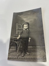 Alte Fotopostkarte Junge