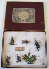 Antike Zinn Soldaten in OVP