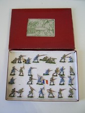 Antike Zinn Soldaten in OVP