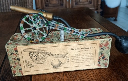 Antike druckluft kanone - antike,
