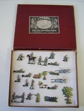 Antike Zinn Soldaten in OVP